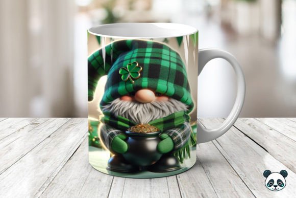 Creating a St. Patrick Gnome Pot of Gold 3D Mug: A Guide to Digital Sublimation Designs