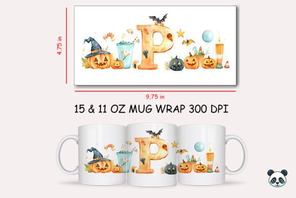 Mastering Halloween Letter P Mug Wrap Sublimation: A Complete Guide to 3D Custom Designs