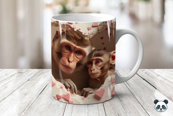 Mom Baby Monkeys 3D Mug Wrap 1: A Practical Guide for Sublimation Creators