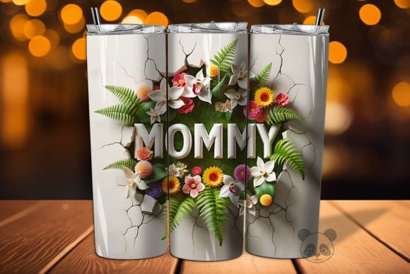 Mommy 3D Mother’s Day Tumbler Wrap Guide