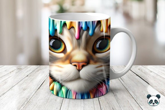 Peek a Boo Cat Colorful 3D Mug Wrap: A Practical Guide for Sublimation Creators
